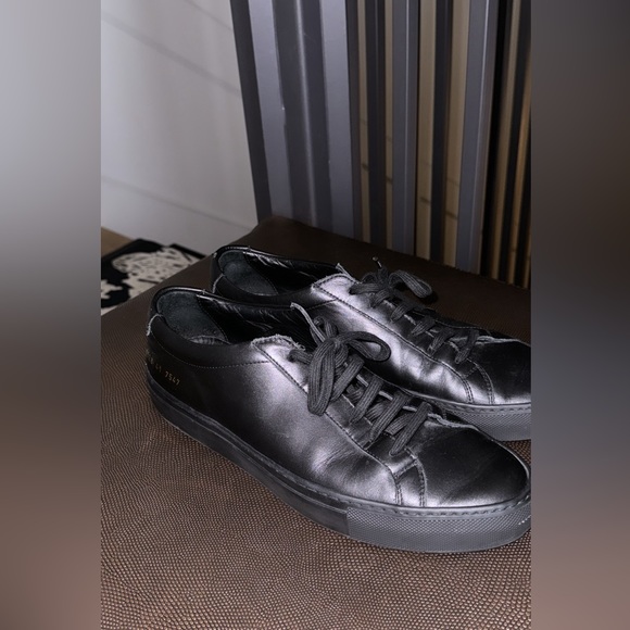 Common Project Sneakers Black Size 9.5 - Picture 1 of 2
